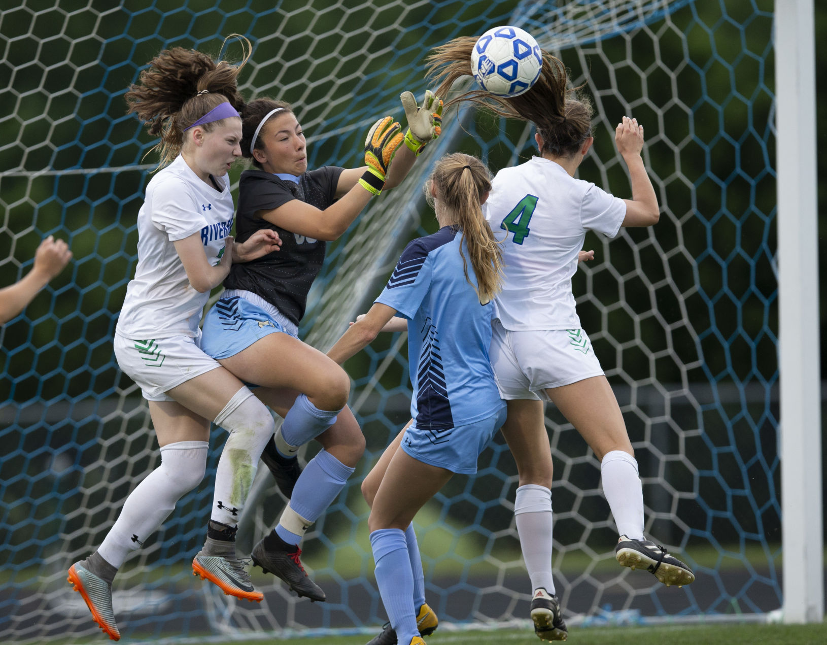 Riverbend vs First Colonial girls soccer